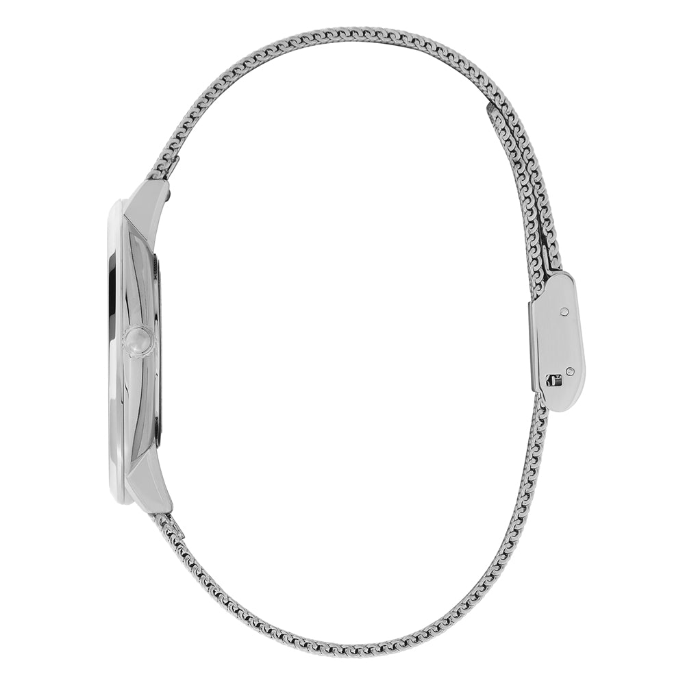 Olivia Burton Signature Butterfly Stainless Steel Mesh Watch 