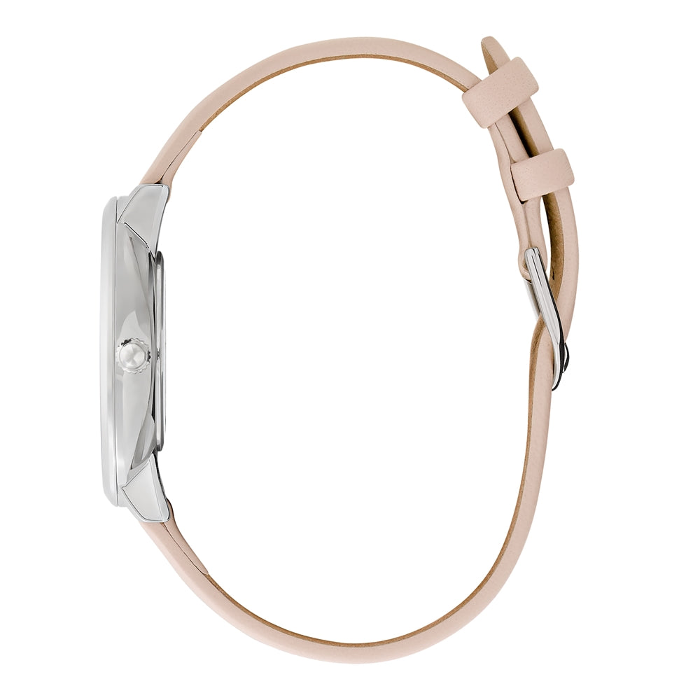 Olivia Burton Signature Butterfly Pink Leather Watch 