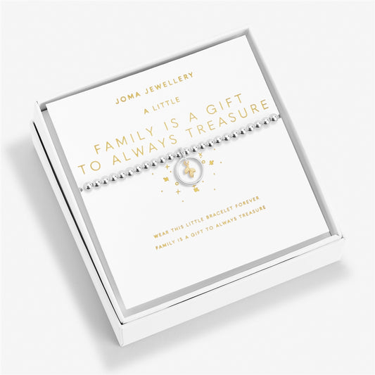Joma Boxed A Little Family Is A Gift Bracelet