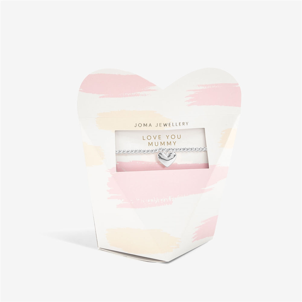 Joma Boxed Love you Mummy Heart Bracelet