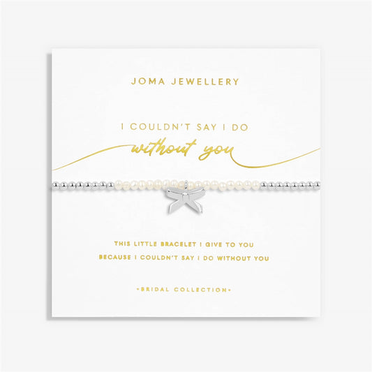 Joma Pearl Couldnt Say I Do Without You Bracelet