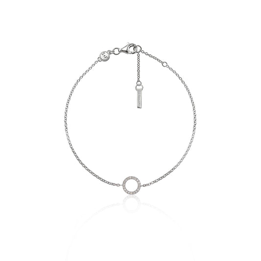 Seek + Find Hope Silver Bracelet