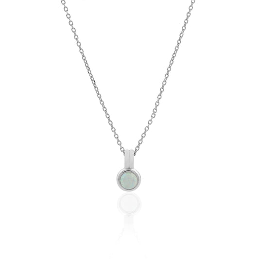 Seek + Find Purpose Silver Necklace