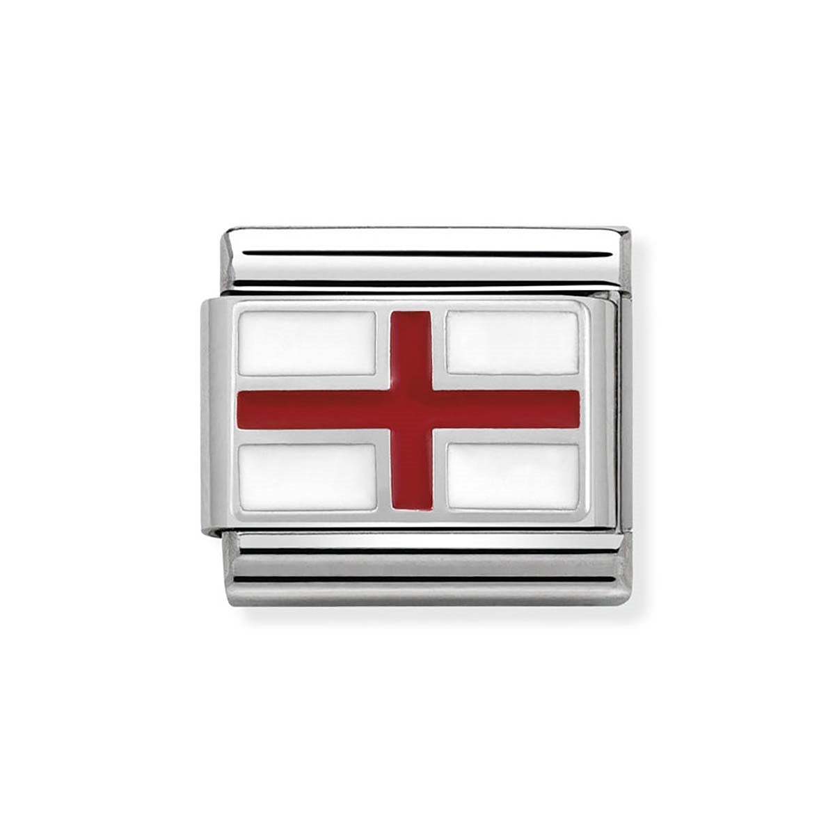 Nomination Silver England Flag