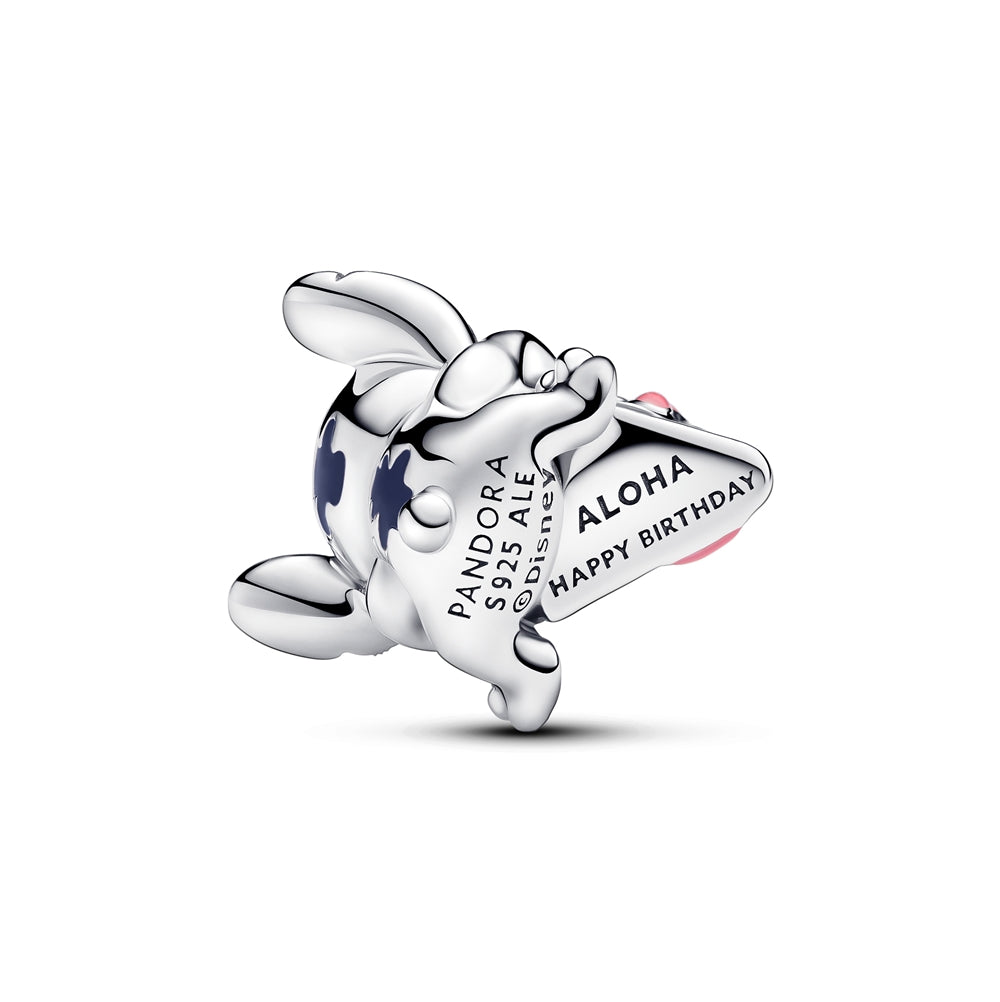 Pandora Disney Stitch With Birthday Cake Charm
