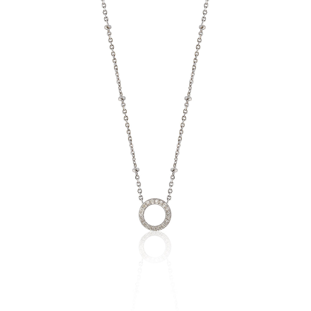Seek + Find Hope Silver Necklace