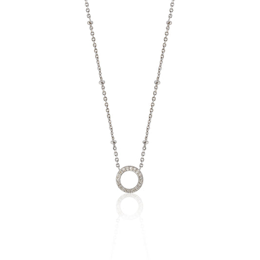 Seek + Find Hope Silver Necklace