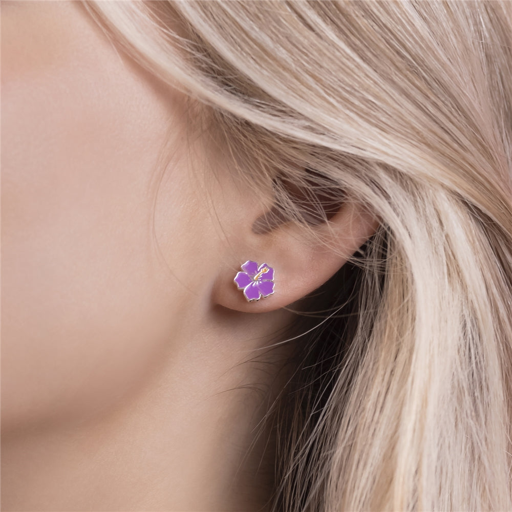 Disney Lilo and Stitch Flower Studs