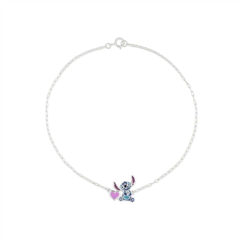 Disney Stitch and Heart Anklet