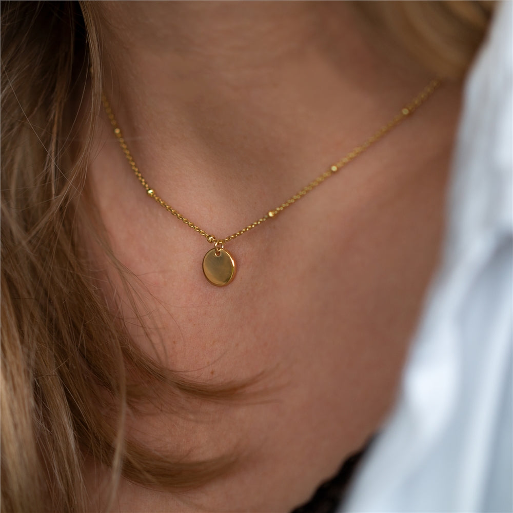 Seek + Find Joyful Always Gold Necklace