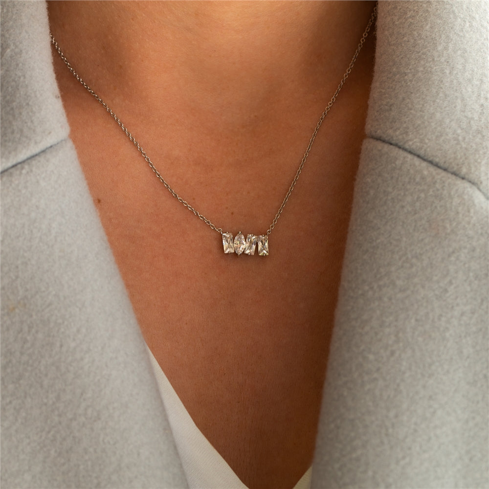 Seek + Find Wonder Silver Necklace