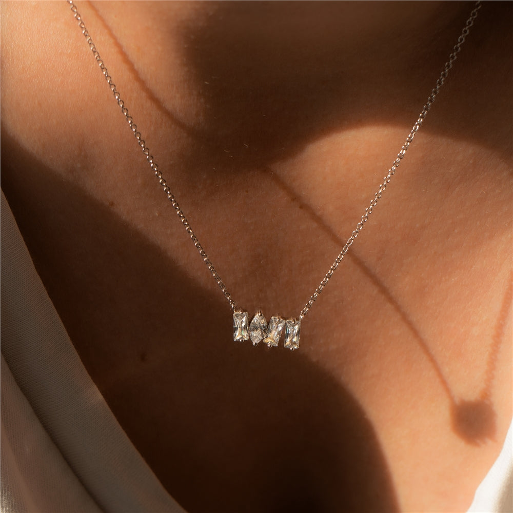 Seek + Find Wonder Silver Necklace