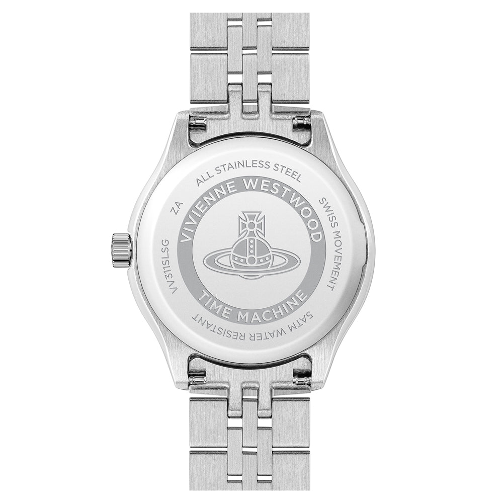 Vivienne Westwood Silver and Gold Little Camberwell Round Watch