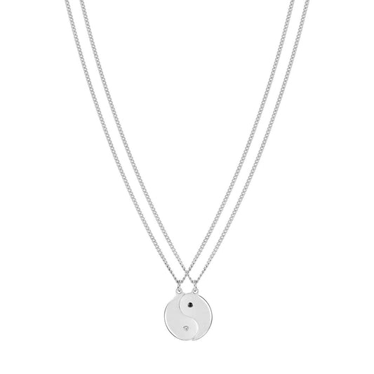 Nomination Semper Con Me Engravable Splittable Yin and Yang Necklace