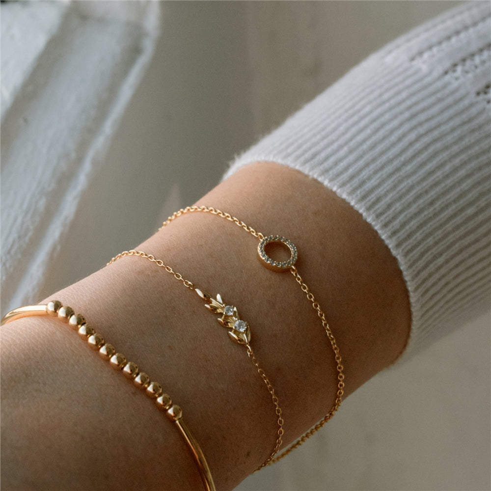 Seek + Find Hope Gold Bracelet