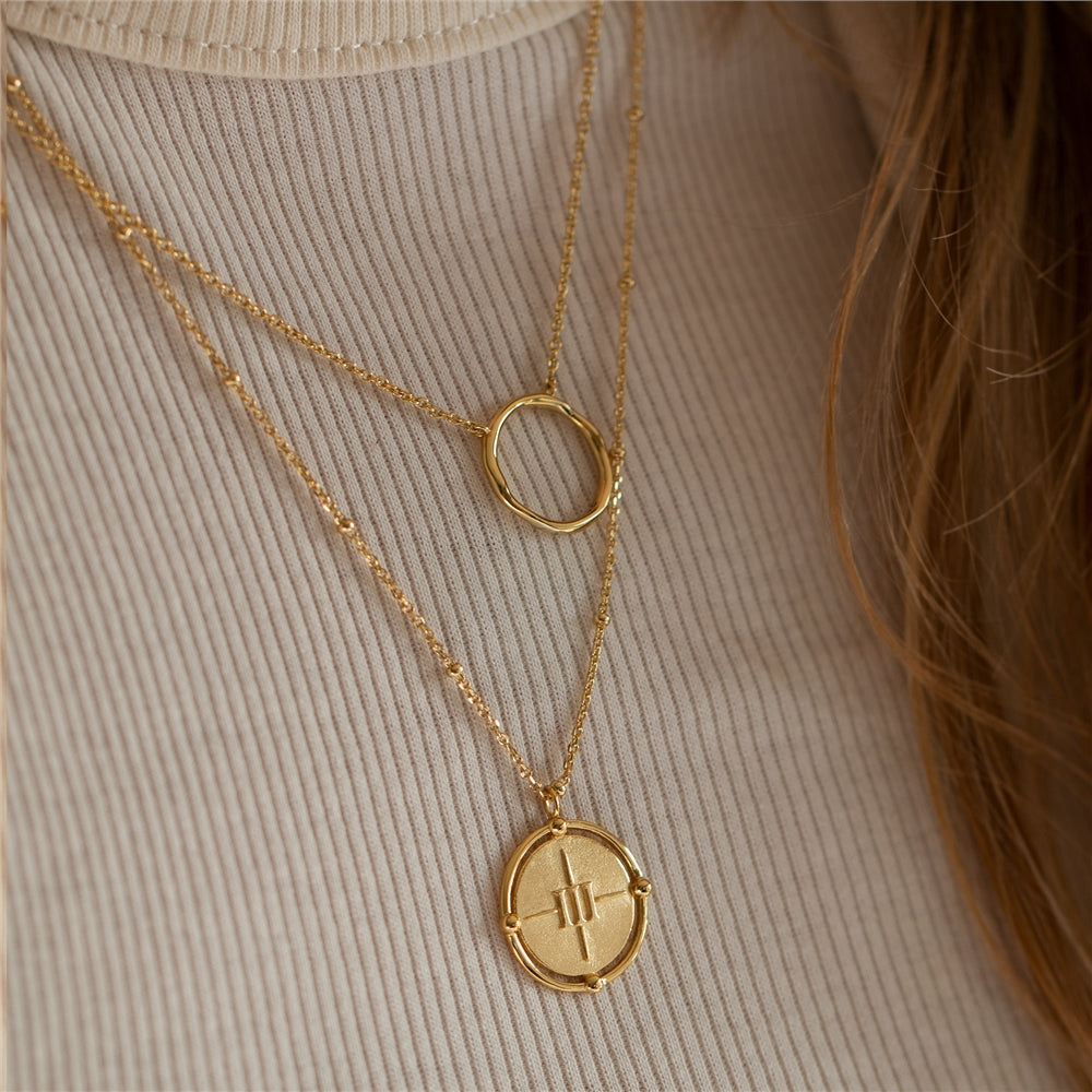 Seek + Find True Necklace Gold