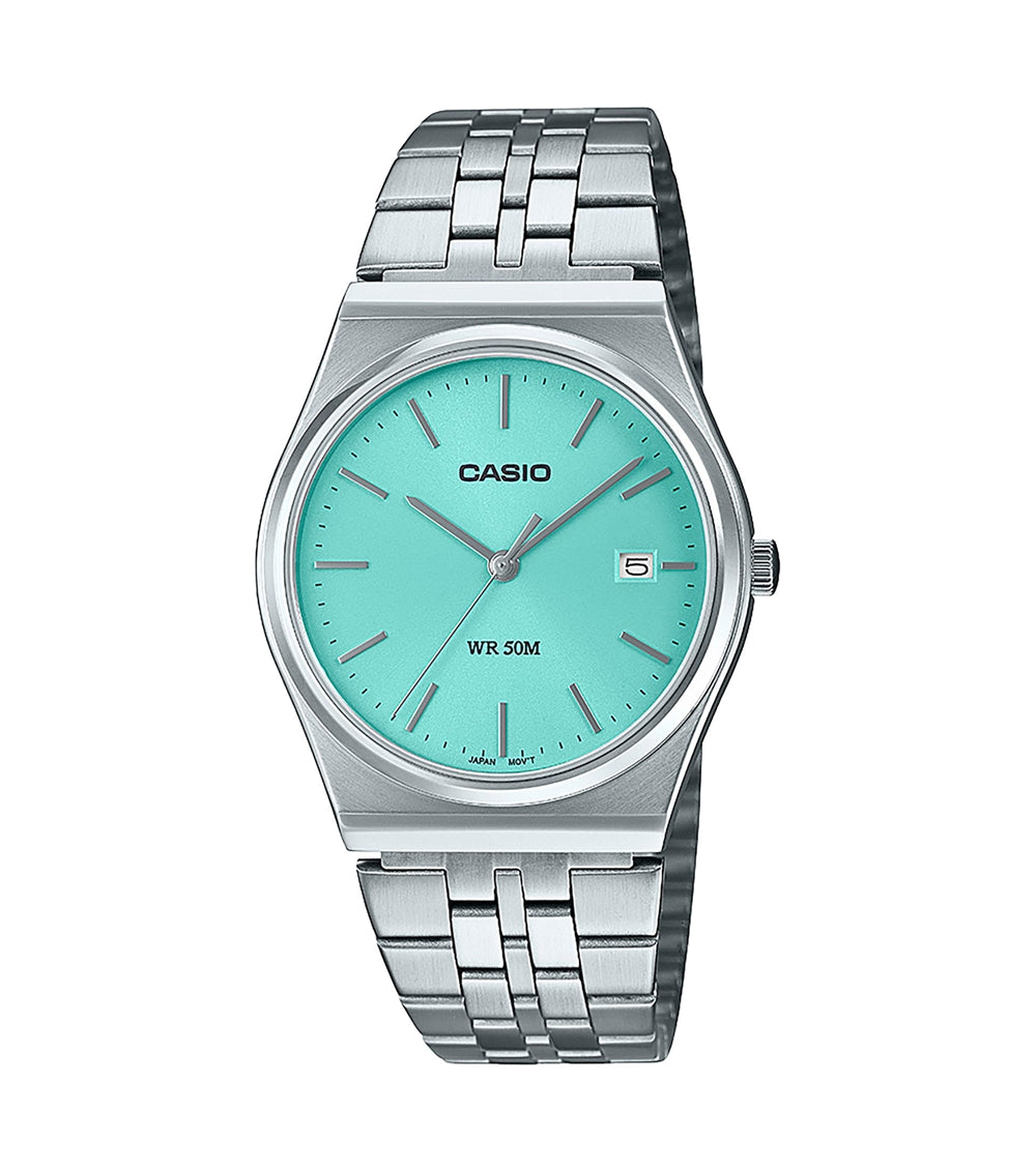 Casio Casio Collection MTP-B145D-2A1VEF Blue Dial Stainless Steel Bracelet Watch