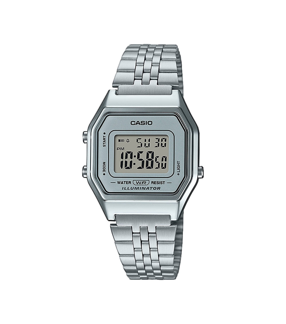 Casio Vintage LA680WEA-7EF Stainless Steel Bracelet Digital Watch