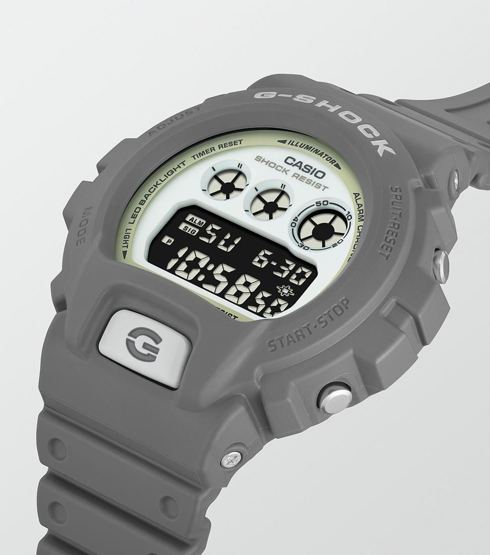 Casio G-Shock DW-6900HD-8ER Grey Resin Strap Digital Watch