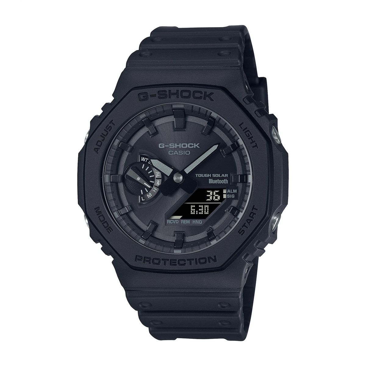 Casio G-Shock GA-B2100-1A1ER All Black Bluetooth Solar Combination Watch