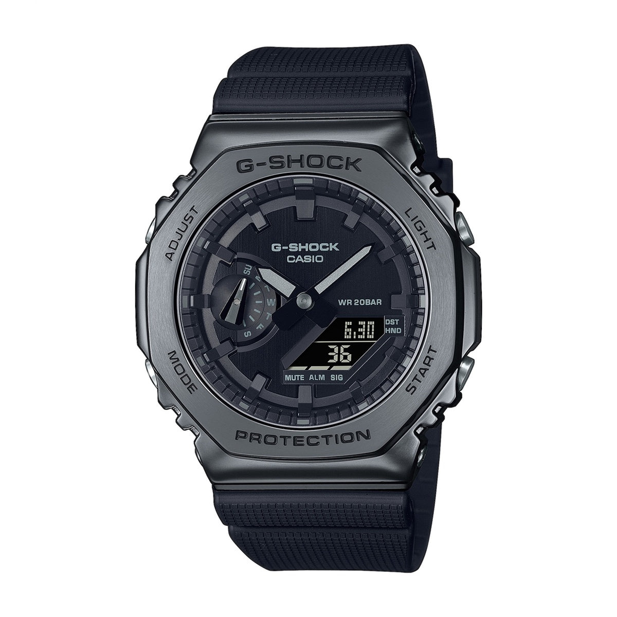 Casio G-Shock GM-2100BB-1AER All Black Metal Cover Series Watch
