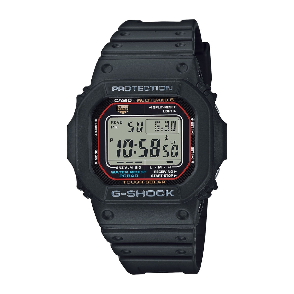 Casio G-Shock GW-M5610U-1ER Tough Solar Radio Controlled Digital Watch