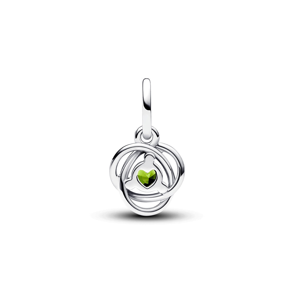 Pandora August Birthstone Eternity Circle Dangle Charm