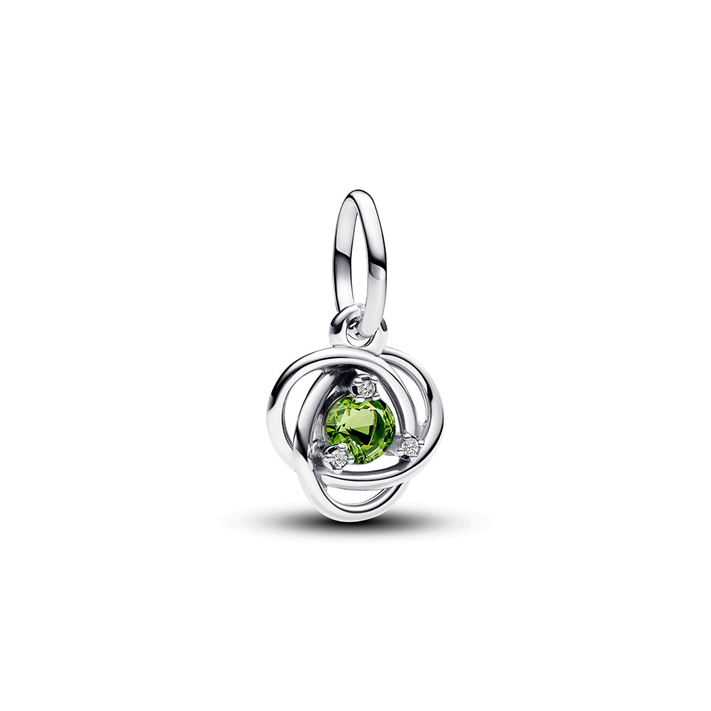 Pandora August Birthstone Eternity Circle Dangle Charm