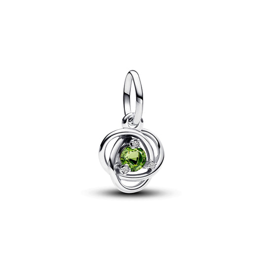 Pandora August Birthstone Eternity Circle Dangle Charm