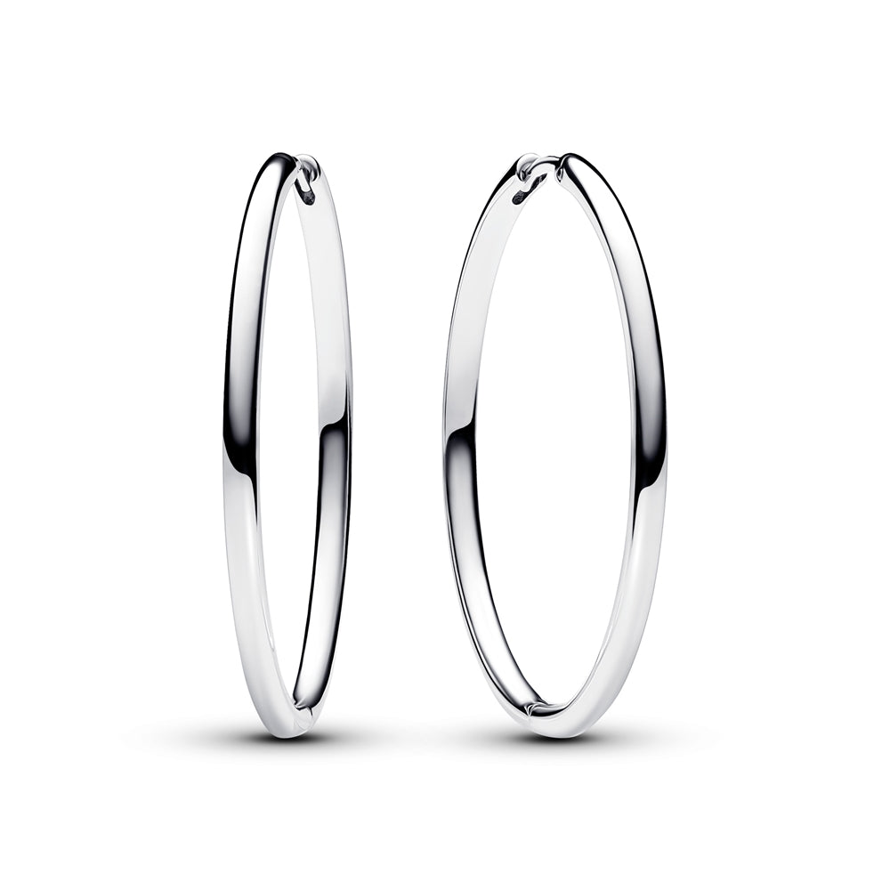Pandora Pandora Moments 40 mm Charm Hoop Earrings