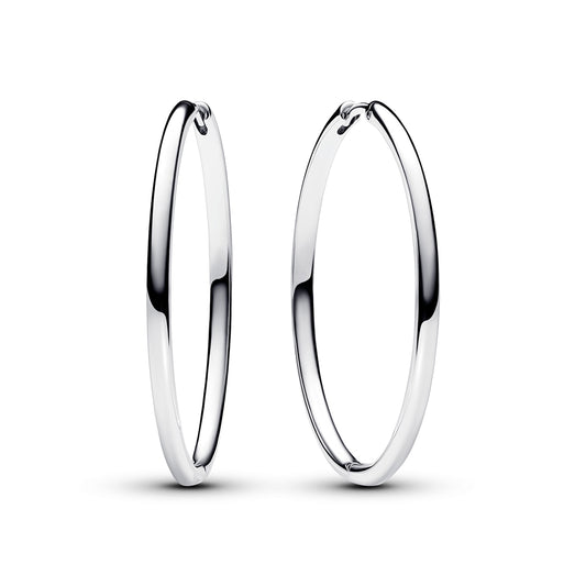 Pandora Pandora Moments 40 mm Charm Hoop Earrings
