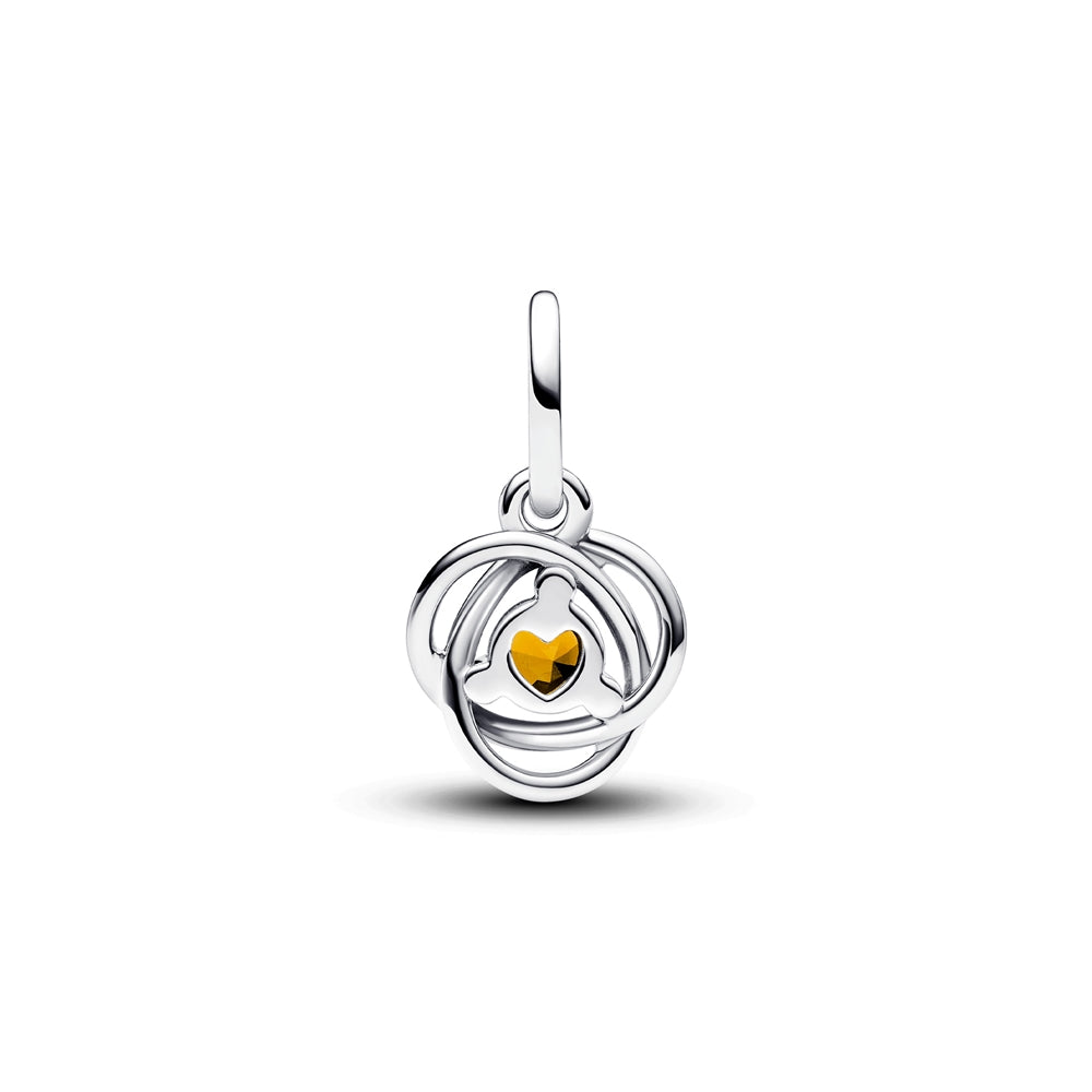 Pandora November Birthstone Eternity Circle Dangle Charm