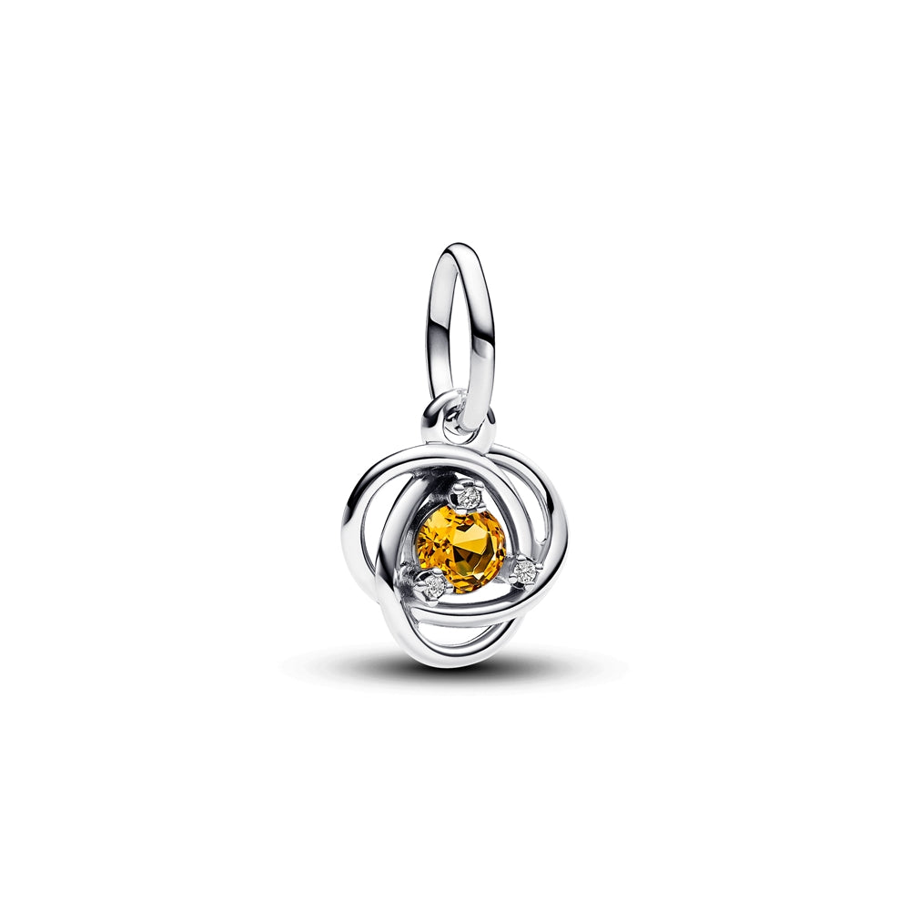 Pandora November Birthstone Eternity Circle Dangle Charm