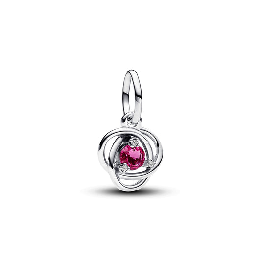 Pandora October Birthstone Eternity Circle Dangle Charm