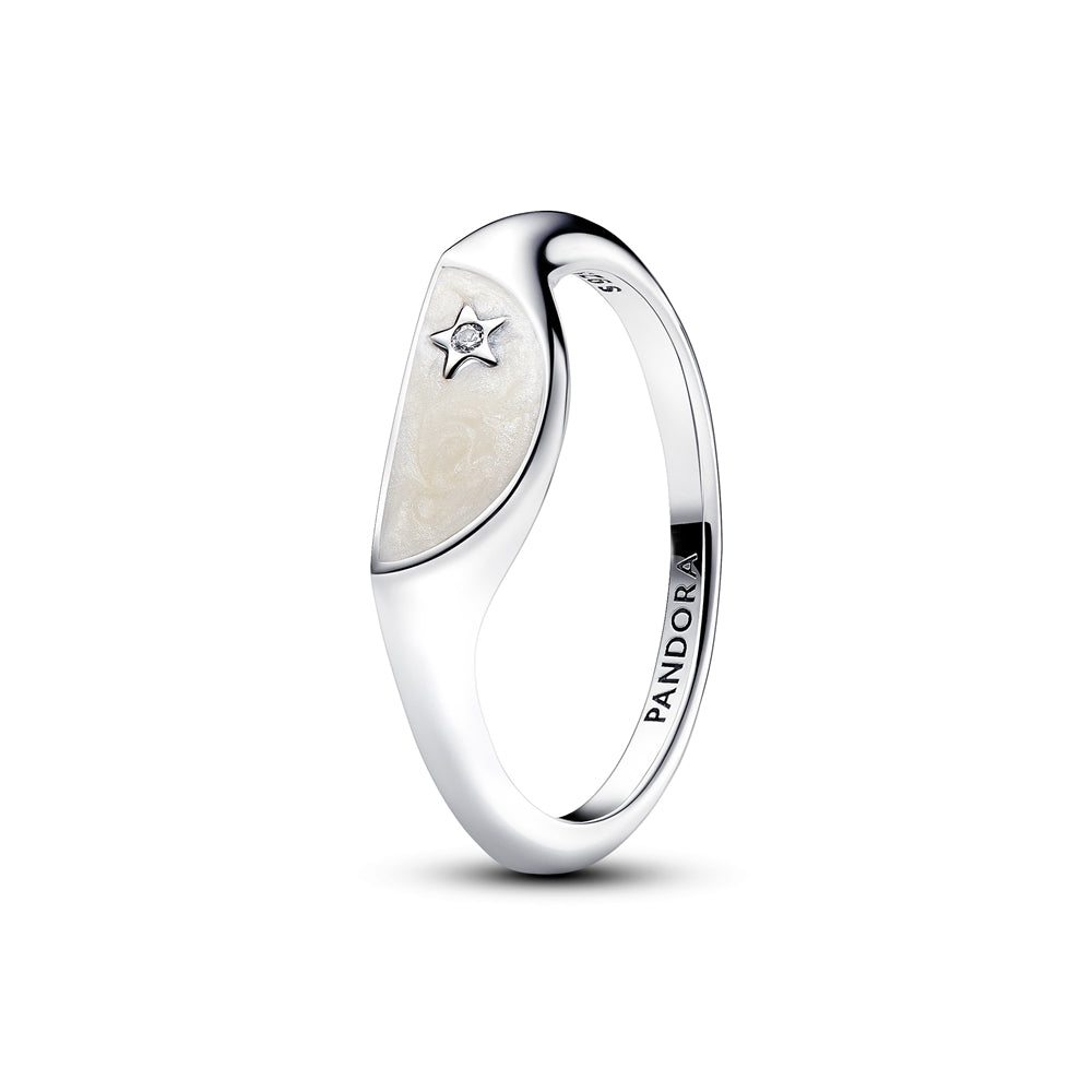 Pandora Pandora ME Halved Enamel Signet Ring