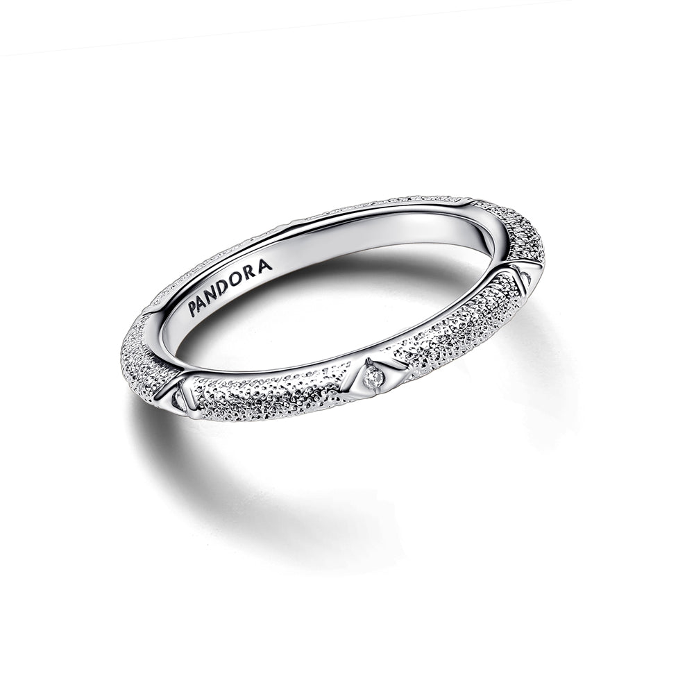 Pandora ME Texture & Stones Silver Ring