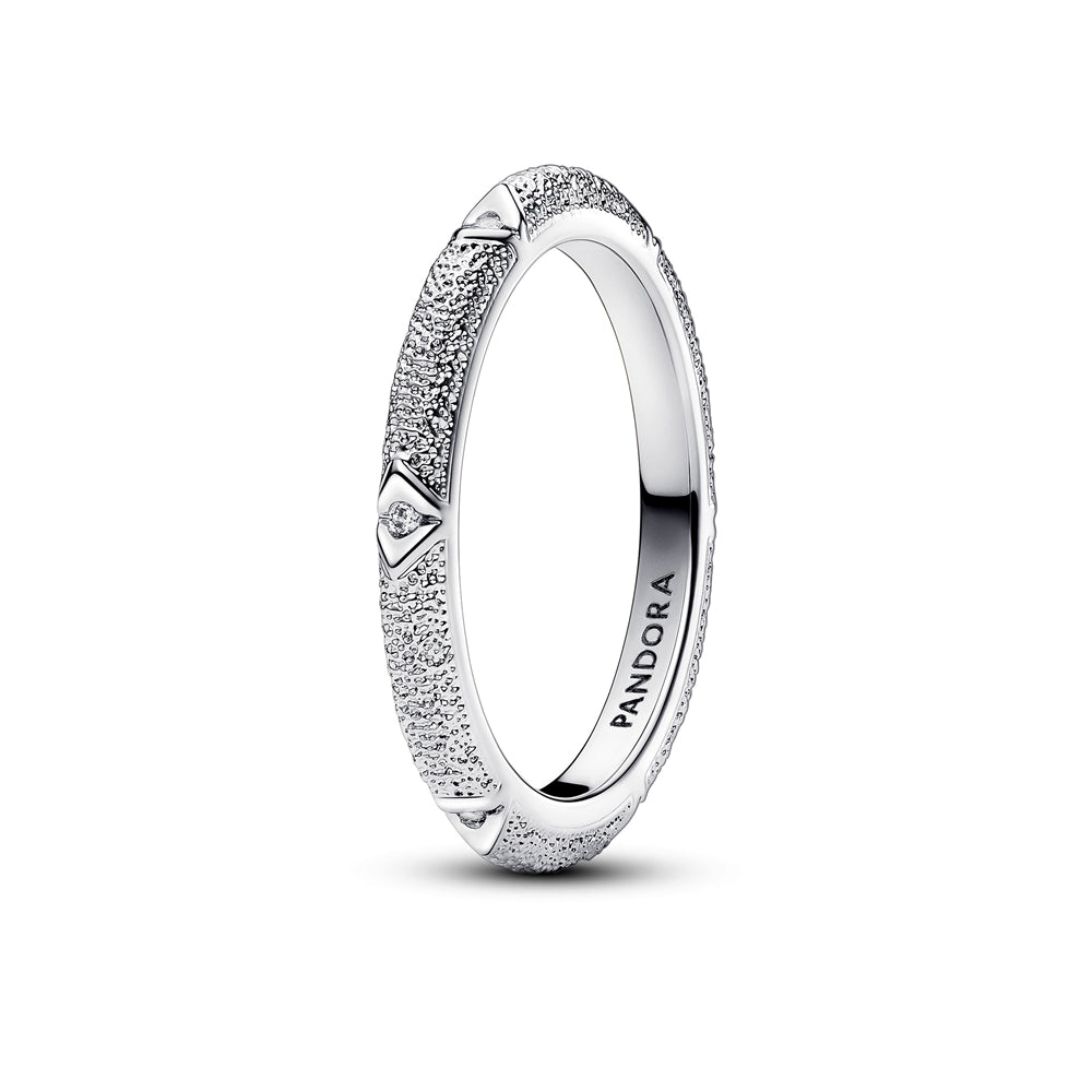 Pandora ME Texture & Stones Silver Ring