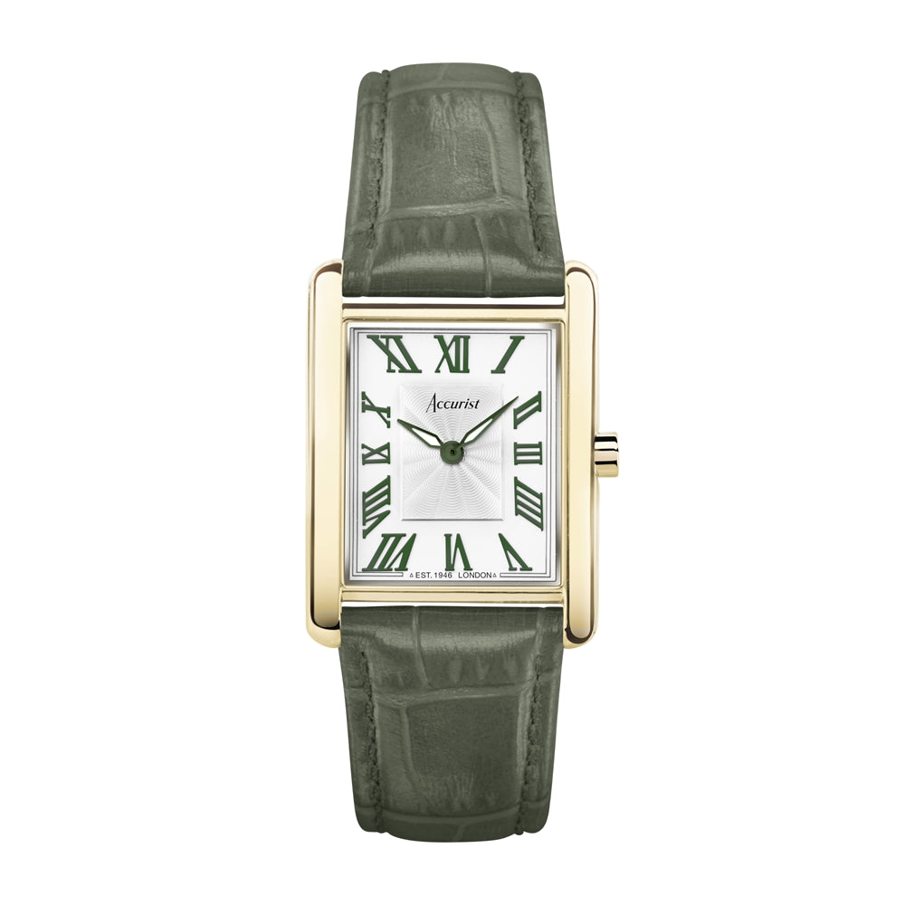 Rectangle Leather Watch