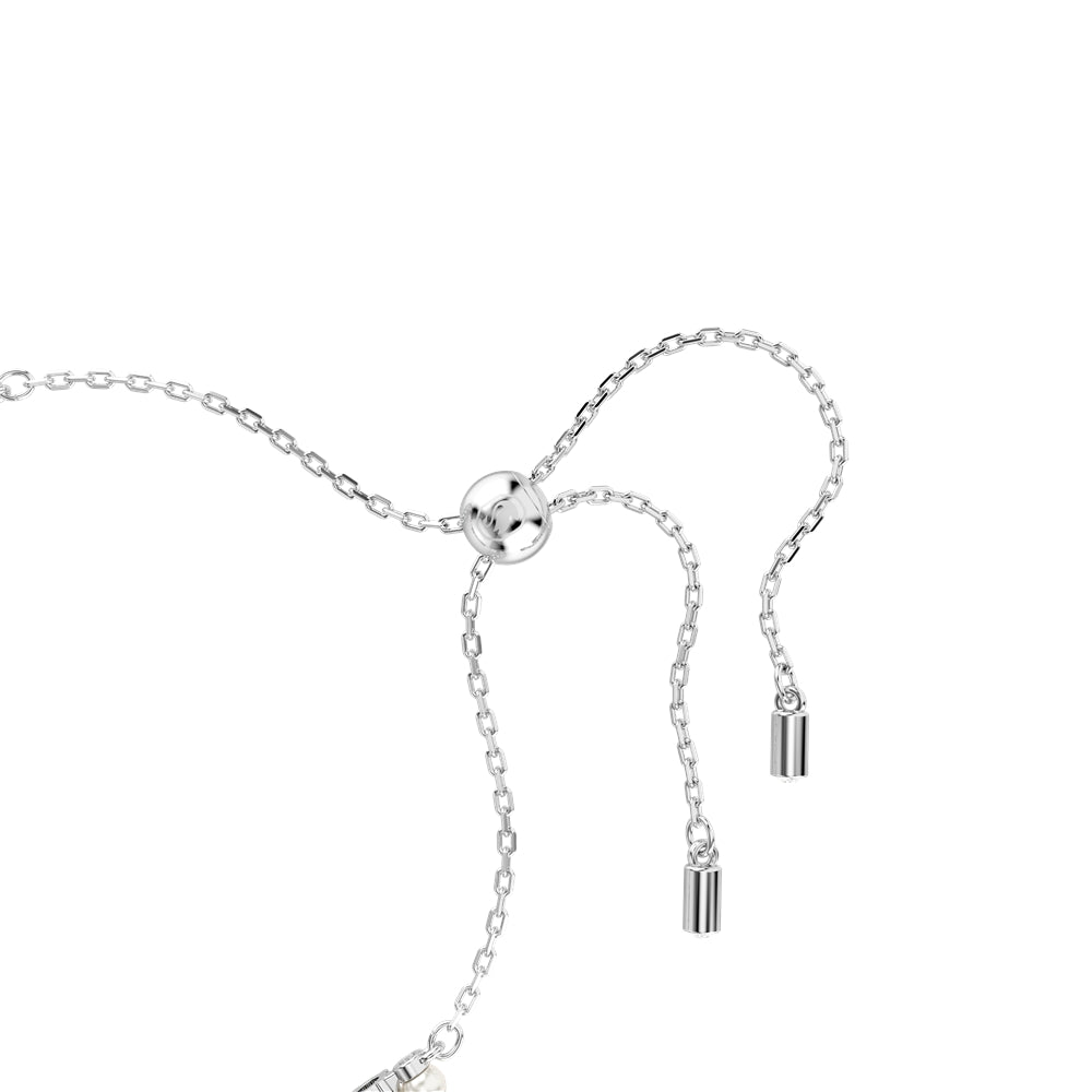 Swarovski Matrix Rhodium Plated Crystal Pearl Bracelet