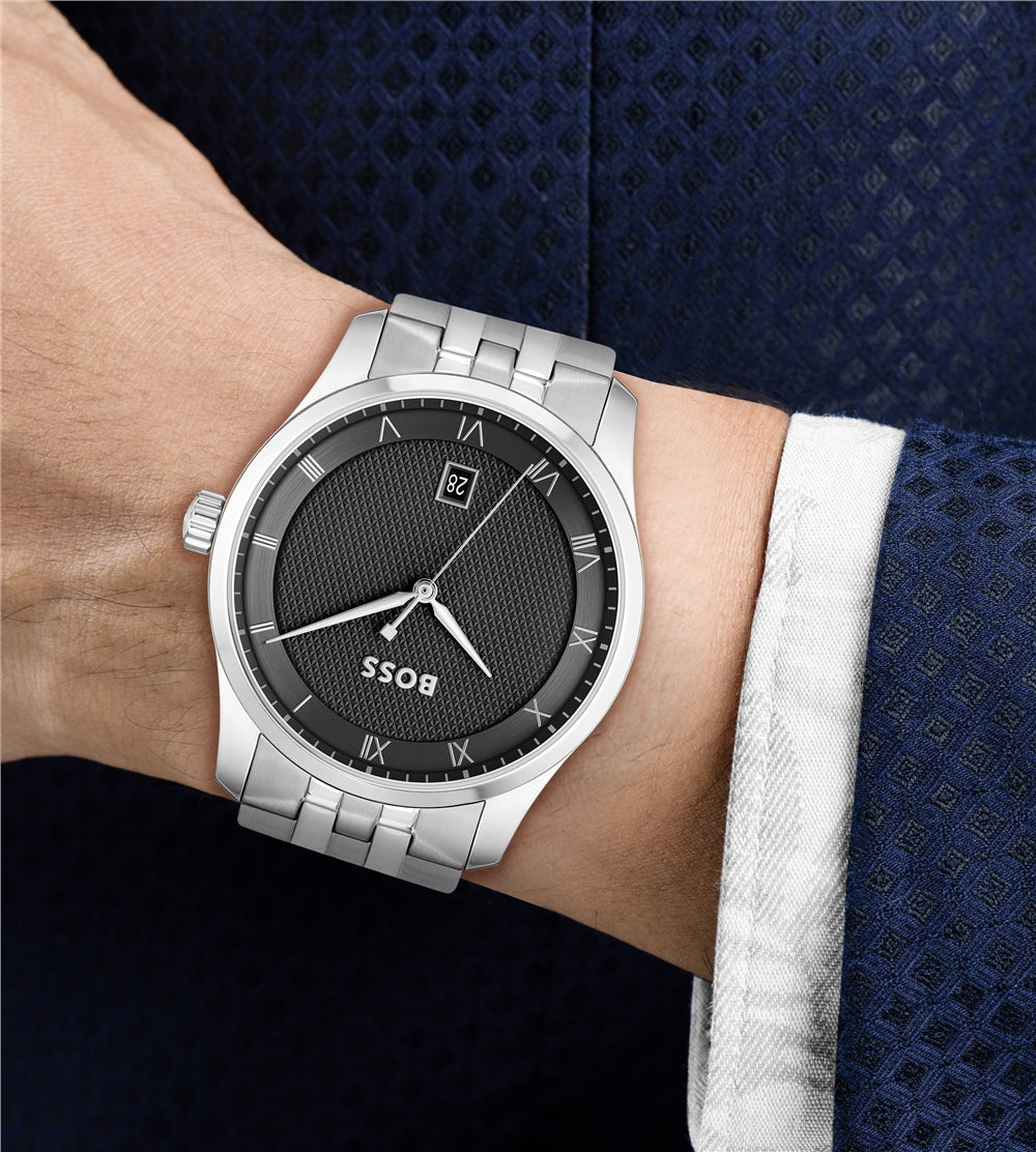 Boss Principle Steel Black Watch