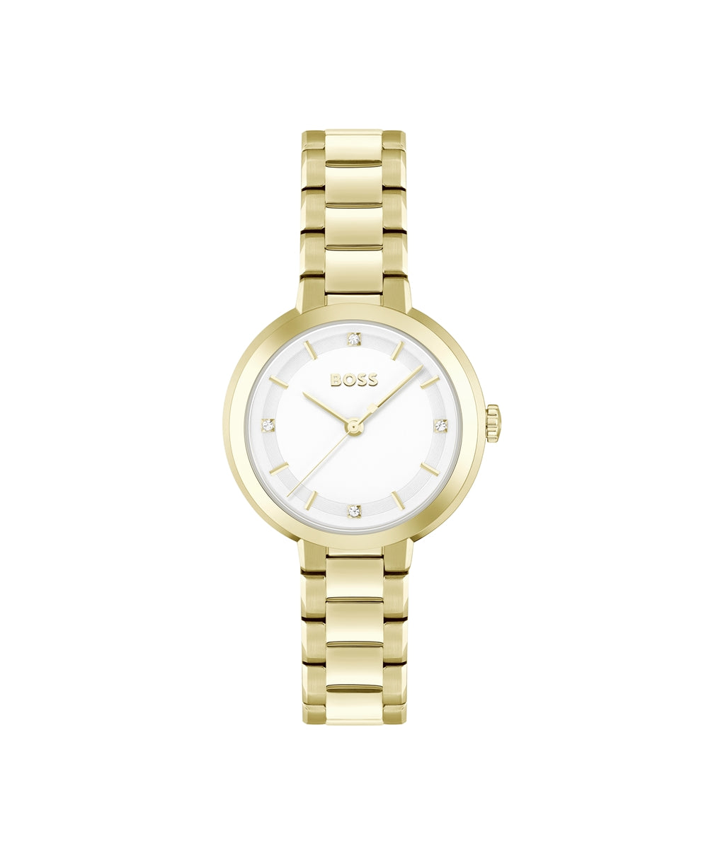 Boss Sena Gold Bracelet Watch