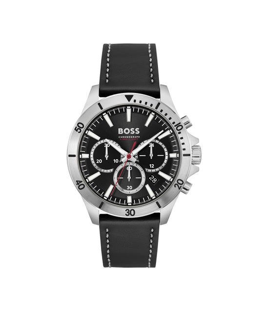 Boss Sports Lux Black Chronograph Watch