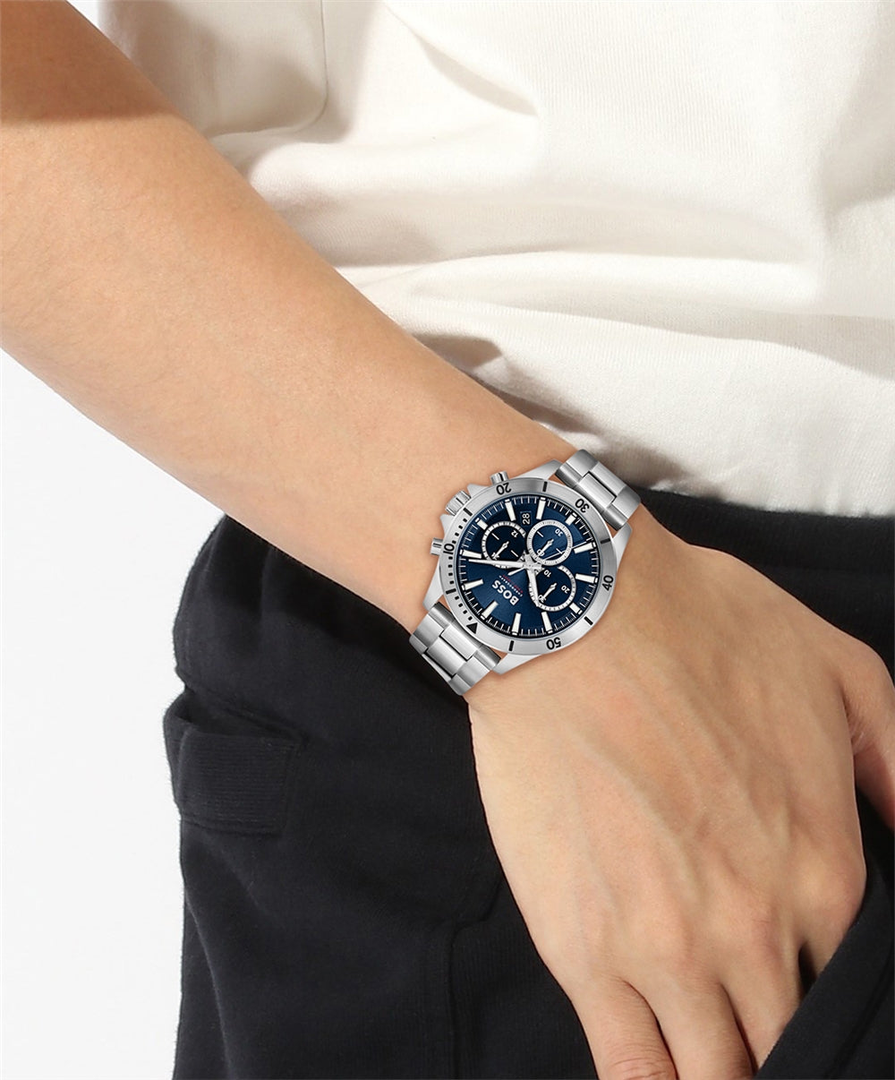 Boss Sports Lux Troper Blue Chronograph Watch