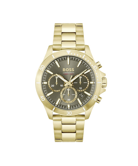 Boss Sports Lux Troper Gold Chronograph Watch