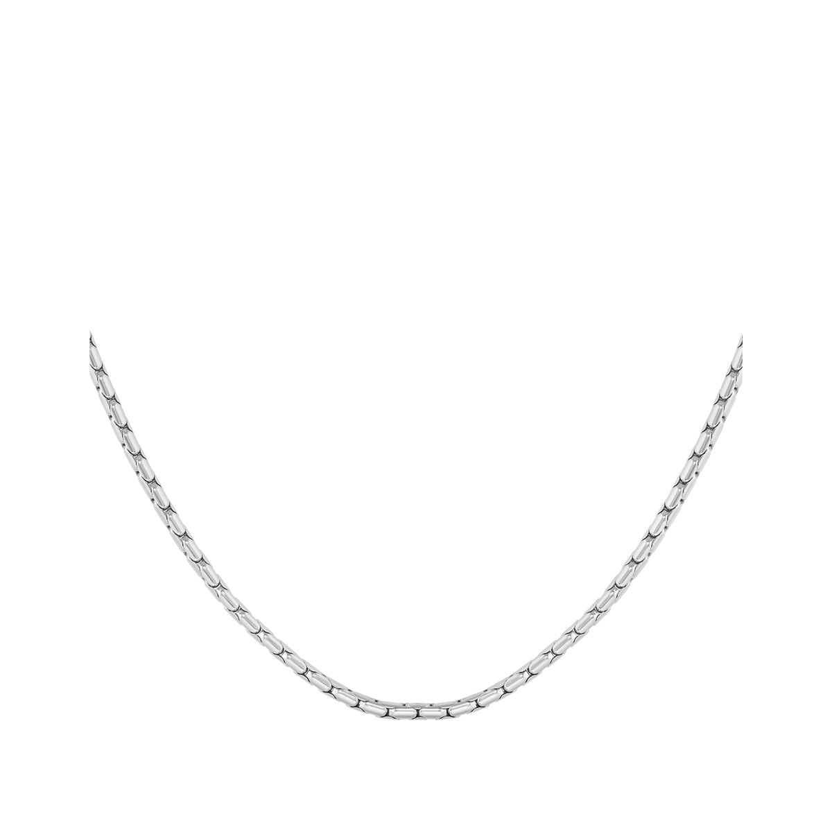 Boss Evan Silver Chain Necklace