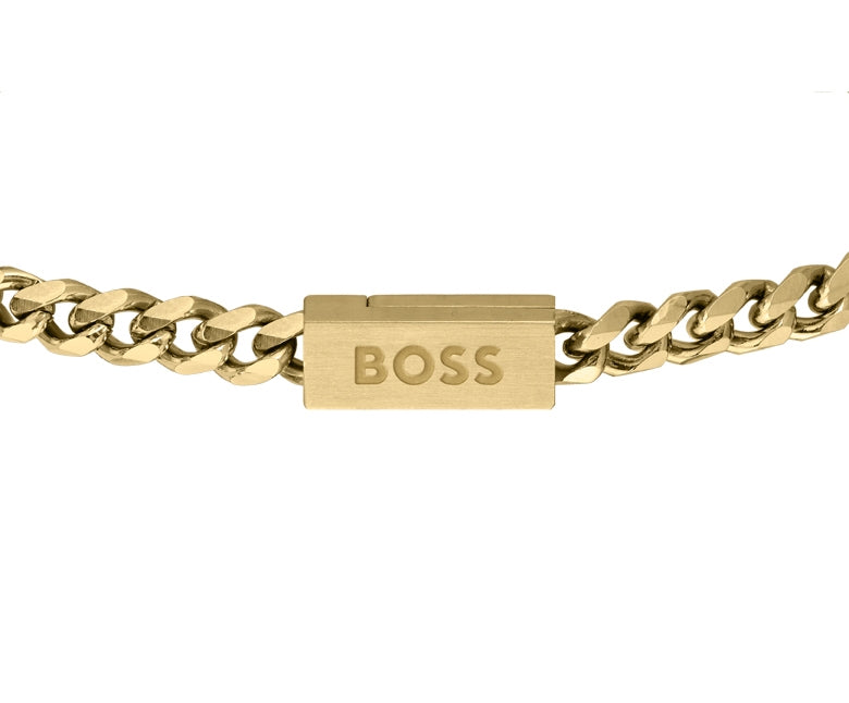 Boss Gold IP Bracelet