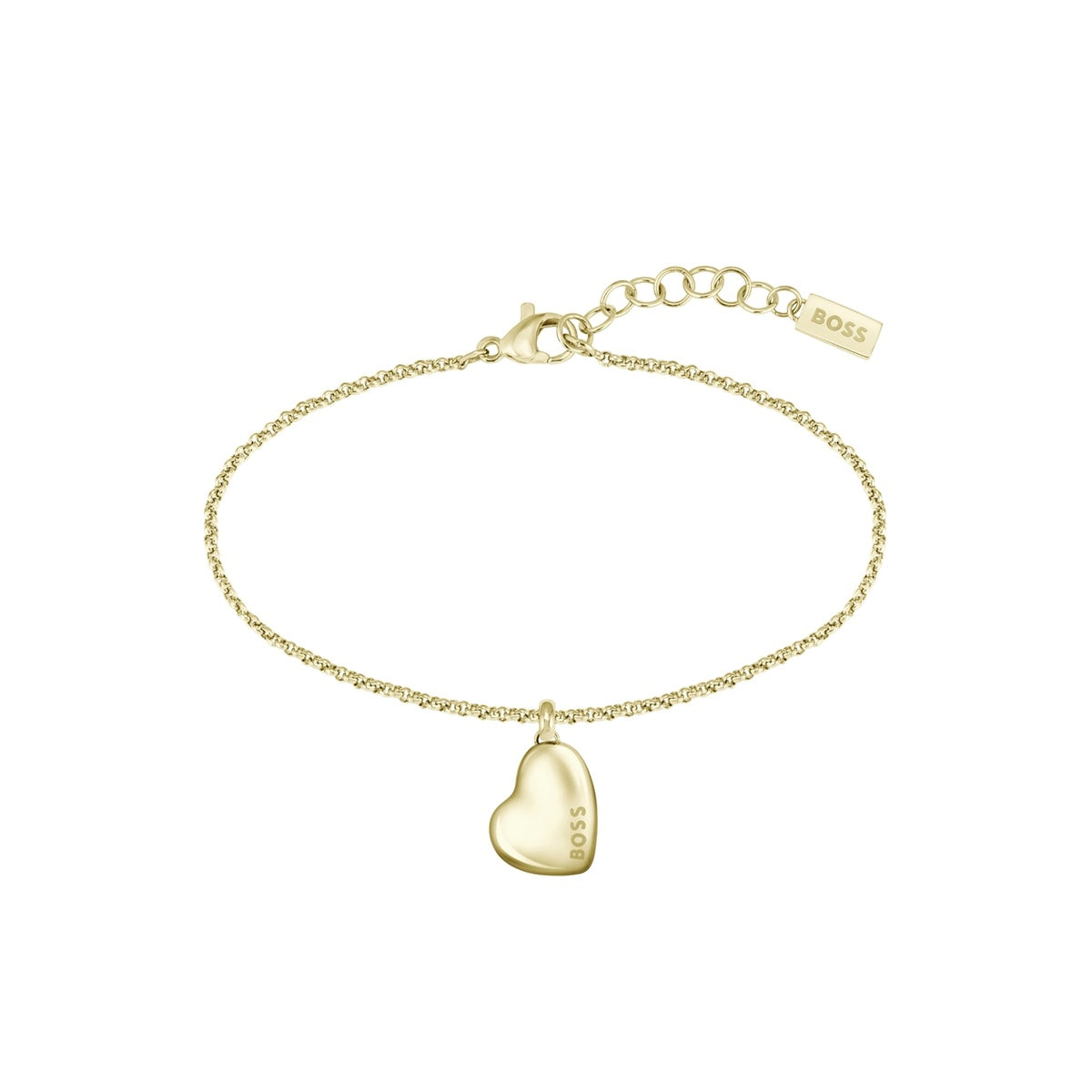 Boss Honey Gold Heart Bracelet