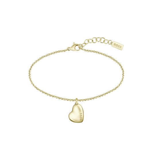 Boss Honey Gold Heart Bracelet