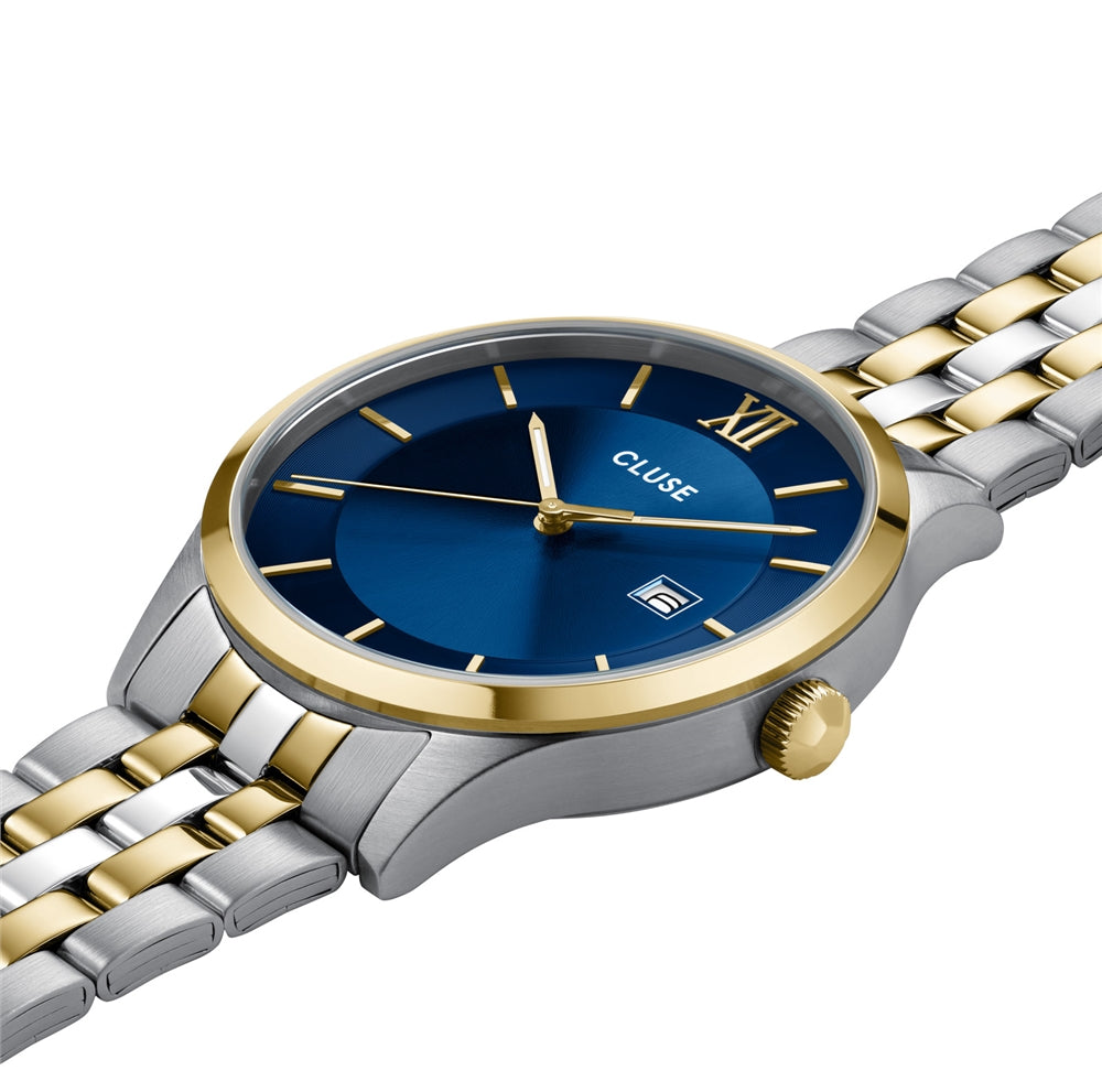 CLUSE Gold Mix Aravis Blue Dial Watch