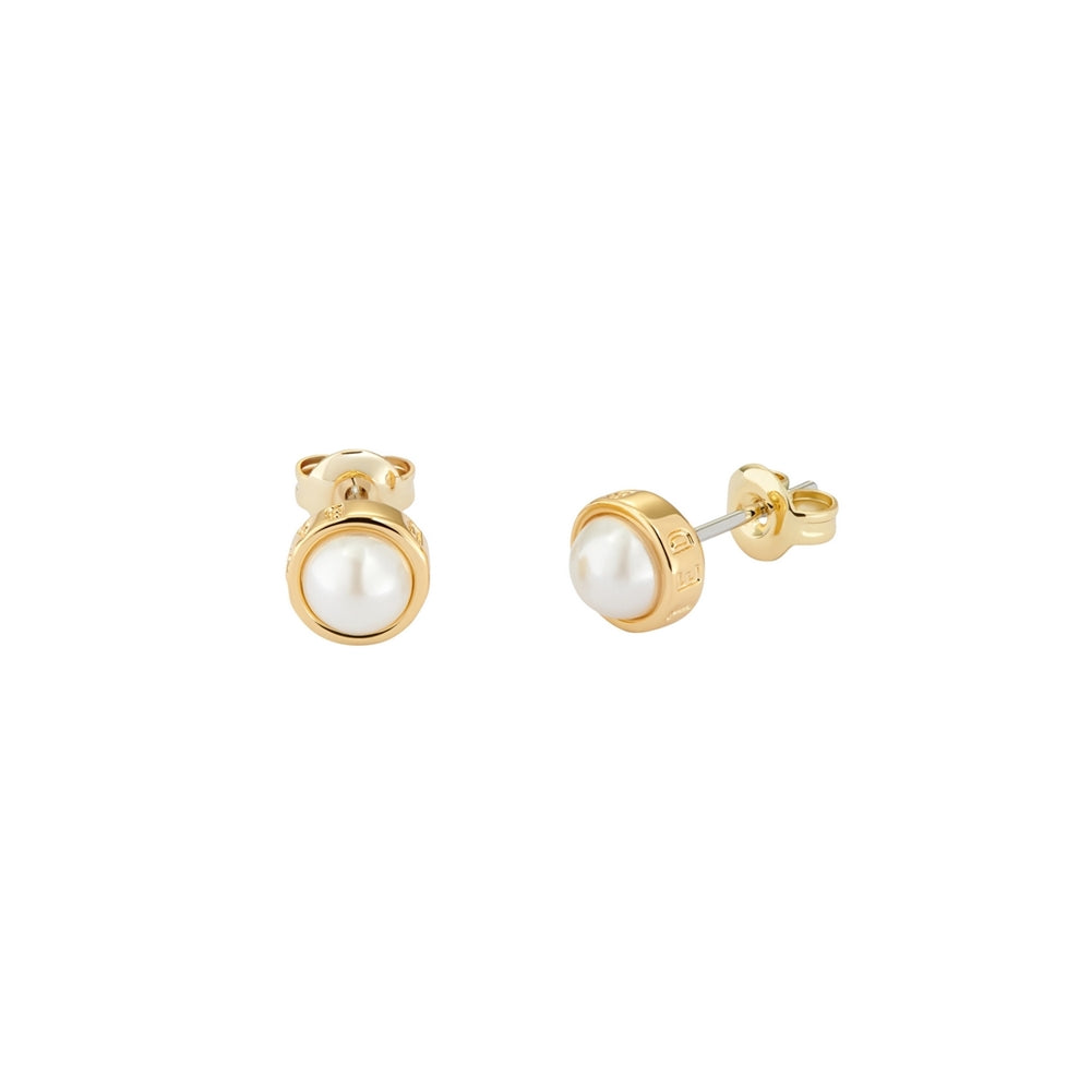 Ted Baker Gold Sinaa Pearl Stud Earrings